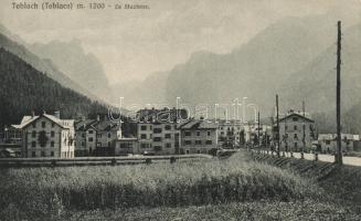 Toblach, Toblaco; La Stazione / station