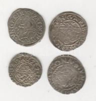 Kis denár Ag tétel:1557,1576,1579,1619 T:2,2/3