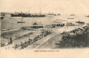 Aden, Harbour, steamer point