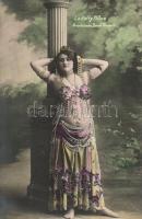 La Ketty Nilus, Orientalische Bauch Tanzerin / circus acrobat, belly dancer (fl)