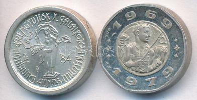 Bogár Lívia (1957-) 1984. "MÉE - Keszthelyi Csoport 15 éves / Dunántúli Éremgyűjtők X. Találkoz...