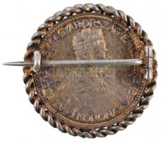 1896KB 1K Ag "Millennium" brossba foglalva T:2 
Adamo K5.2