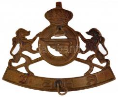 Belgium ~1950. "RASC (Királyi Logisztikai Egység)" Br jelvény (56x46mm) T:2
Belgium ~1950...