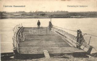 Kamocsa, Dunarészlet komppal (EK)