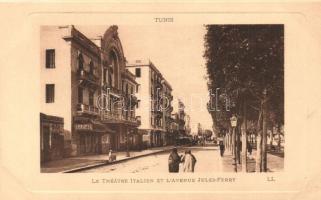 Tunis, Italian Theatre, Jules-Ferry Avenue, pharmacy