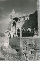 A zsámbéki templom romjai, 3 db fotó, 15x11 és 17x11 cm