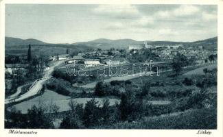 16 db RÉGI történelmi magyarországi városképes képeslap, főleg Esztergom, 2 db nem képeslap hátú, vegyes minőség / 16 old Historical Hungarian town-view postcards, mainly Esztergom, 2 (non PC), mixed quality