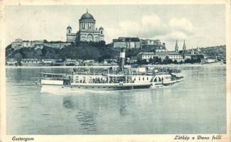 16 db RÉGI történelmi magyarországi városképes képeslap, főleg Esztergom, 2 db nem képeslap hátú, ve...