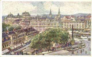 11 db RÉGI városképes képeslap a történelmi Ausztria városairól, vegyes minőség / 11 old Historical ...