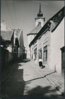 cca 1950-1960 Szentendre, 3 db fotó, 18x12 cm