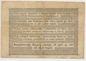 1849. 2Ft "Kincstári utalvány" T:III-