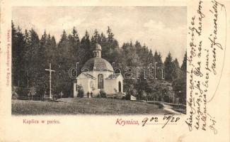 Krynica-Zdrój, Krynica; chapel (fa)