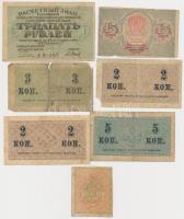 Orosz Birodalom 1915. 2k (2x) + 3k + 5k + Szocialista Szövetségi Szovjet Köztársaság 1919. 2R + 15R ...