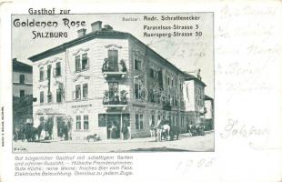 Salzburg, Gasthof zur Goldenen Rose / guest house (EK)