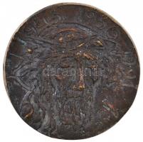 1991. "Magyarország megszabadulása 1991. VI. 30." kétoldalas Br plakett (80mm) T:2