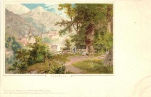 Bad Gastein, Wezel &amp; Naumann Serie I. 12. litho