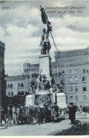 Vienna, Wien I. Deutschmeister-Denkmal / statue (EK)