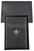 Kanada 1991. 1c-1$ (7xklf) benne 1$ Ag "S.S. Frontenac", fémpénz szett eredeti műbőr díszt...