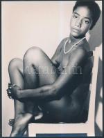 cca 1980 Nigéria hölgyek fotói benne aktokkal is, 20db, 24x18cm