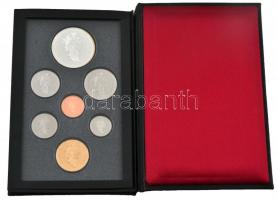 Kanada 1994. 1c-1$ (7xklf) benne 1$ Ag "Az utolsó hegyi kutya-szán járőr", fémpénz szett e...