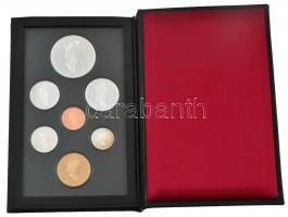 Kanada 1996. 1c-1$ (7xklf) benne 1$ Ag "McIntosh Apple", fémpénz szett eredeti műbőr díszt...