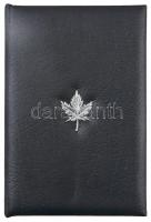 Kanada 1996. 1c-1$ (7xklf) benne 1$ Ag "McIntosh Apple", fémpénz szett eredeti műbőr díszt...