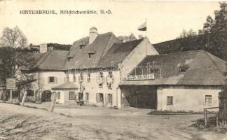 Hinterbrühl, Höldrichsmühle / mill, cafe, restaurant (EK)