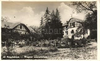 Nagybánya, Baia Mare; Wagner szanatórium / sanatorium (EK)