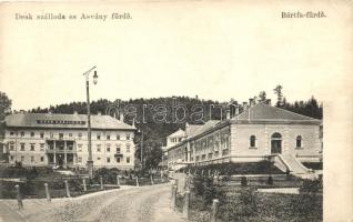 Bártfafürdő, Bardejovske Kupele; Deák szálloda, Ásvány fürdő / hotel, spa (EB)