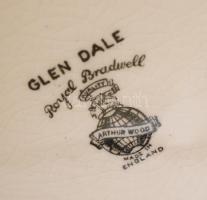 Royal Bradwell Glen Dale váza, kézzel festett, jelzett, hibátlan, m:34 cm