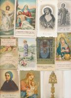 cca 1900-20 Különféle szentképek köztük lithok is, 22db, különböző méretben és minőségben, cca 11x7c...