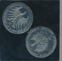 NSZK 1982F 5M "ENSZ Környezetvédelmi Konferencia 10. évfordulója" + 1984J 5M "Felix M...