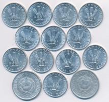 1957-1958. 1Ft Al (2x) + 1980-1991. 20f Al (12x) T:1-3