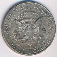 Amerikai Egyesült Államok 1964. 1/2$ Ag "Kennedy" T:2 patina USA 1964. 1/2 Dollar Ag "...