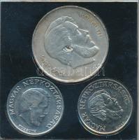 1947. 5Ft Ag "Kossuth" + 1979. 5Ft + 1984. 5Ft plasztiktokban T:2,2-