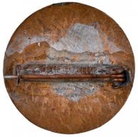 ~1930-1940. "Balatoni Hajósok Szt. Miklós Egyesülete - Siófok" zománcozott Br jelvény (26m...