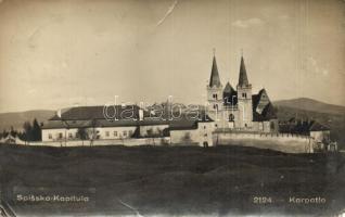 Szepeshely, Szepeskáptalan, Spisská Kapitula; Karpatia / monastery, photo (fa)