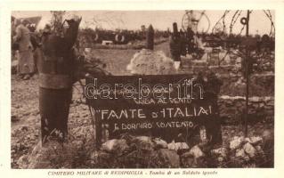 Redipuglia, 3 old unused postcards about the World War I military cemetery in good condition