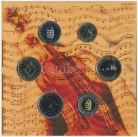 2009. 5Ft-200Ft 6klf db + "Joseph Haydn" Ag (999) emlékérem, szettben T:BU