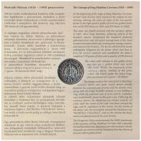 2008. 1Ft-100Ft 7klf db + Mátyás denár Ag fantáziaverete "Reneszánsz emlékév" dísztokos sz...