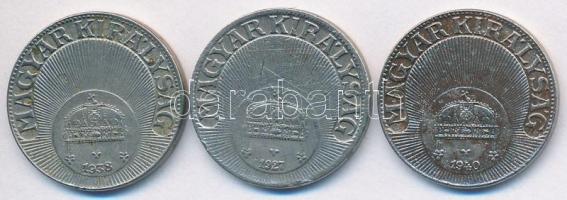 1927,1938,1940. 10f Cu-Ni (3x) T:2-