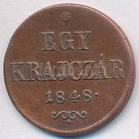 1848. 1kr Cu T:2- ph.