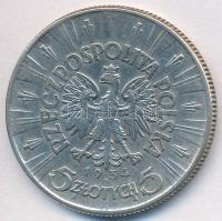 Lengyelország 1934. 5Zl Ag "Jozef Pilsudski" T:2,2-
Poland 1934. 5 Zlotych Ag "Jozef...