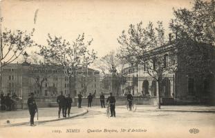 Nimes, Quartier Bruyere, 38 Artillerie / military barracks