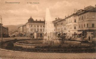 Besztercebánya, IV. Béla király tér; Machold F. kiadása / Bela Square