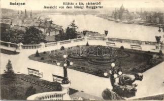 Budapest I. kilátás a Várkertből (fa)