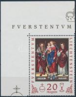 Védőszent ívsarki bélyeg, Patron saint corner stamp