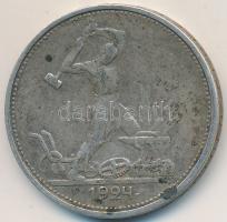 Szovjetunió 1924. 50k Ag T:2-
Soviet Union 1924. 50 Kopeks Ag C:VF