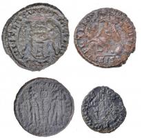 Római Birodalom 4db klf bronzpénz T:2-,3
Roman Empire 4pcs of diff bronze coins C:VF,F