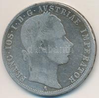 Ausztria 1860A 1Fl Ag "Ferenc József" T:2-,3 Austria 1860A 1 Florin Ag "Franz Joseph" C:VF,F